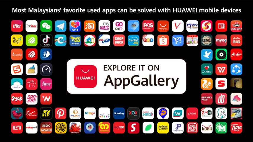 Huawei P40 App Gallery malaysia