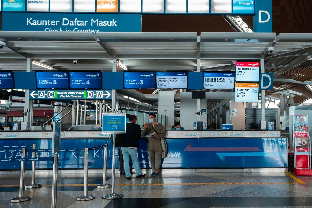 Malaysia Airlines check-in MCO