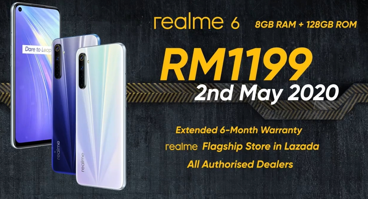 Realme 6 price
