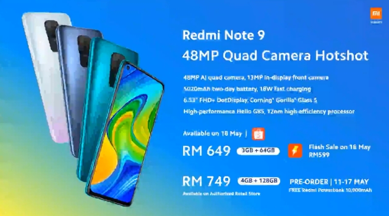 Redmi Note 9 and Note 9 Pro now available for pre-order in Malaysia -  SoyaCincau