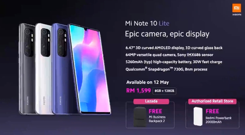 Mi Note 10 Lite Malaysia Price