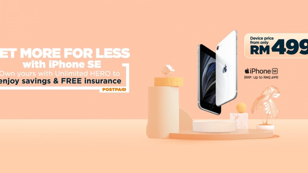 U Mobile Is Offering The Iphone Se With Free Insurance From Rm41 Month