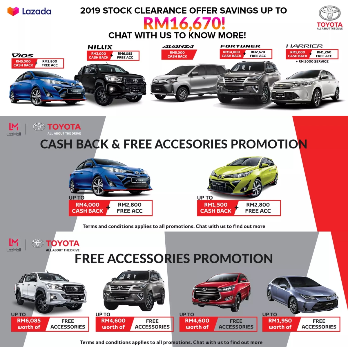 Toyota Malaysia Lazada Store