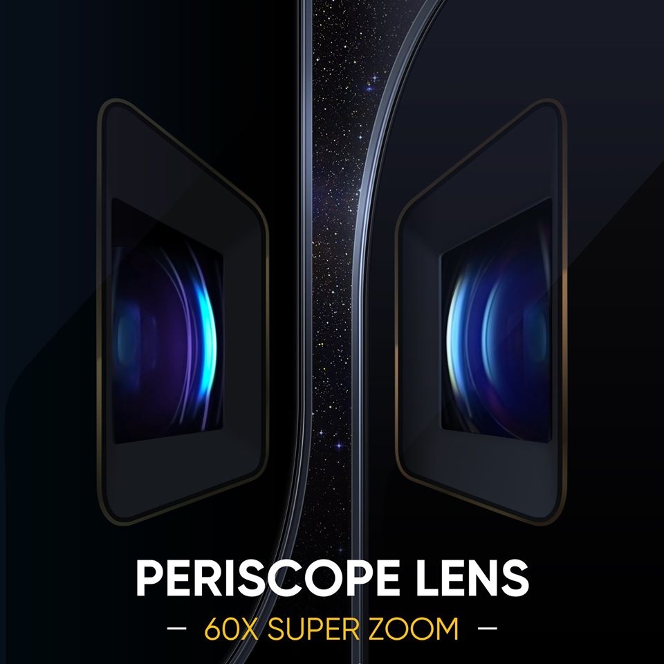 Realme X3 SuperZoom 60X periscope
