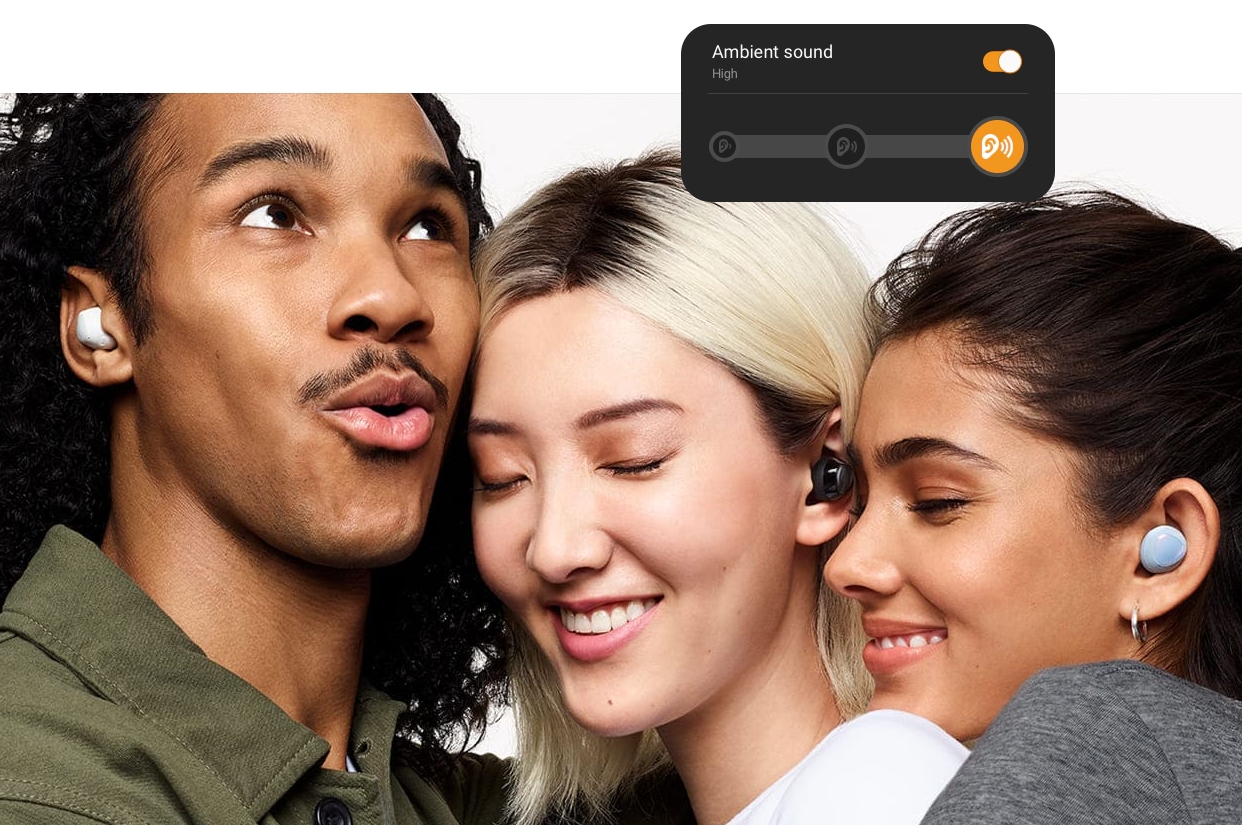 Samsung Galaxy Buds+ Ambient Sound