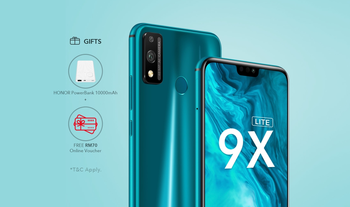 Honor 9X Lite has arrived in Malaysia, priced at RM699 ...