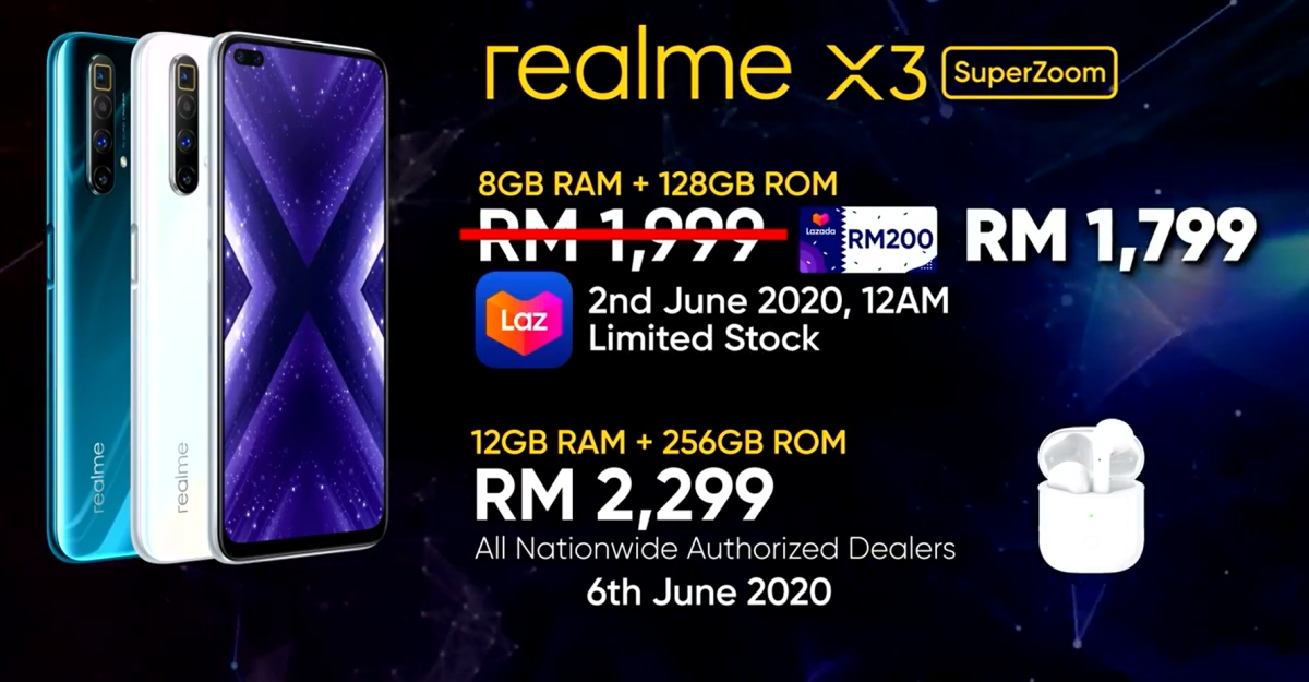 Realme X3 SuperZoom Malaysia Price