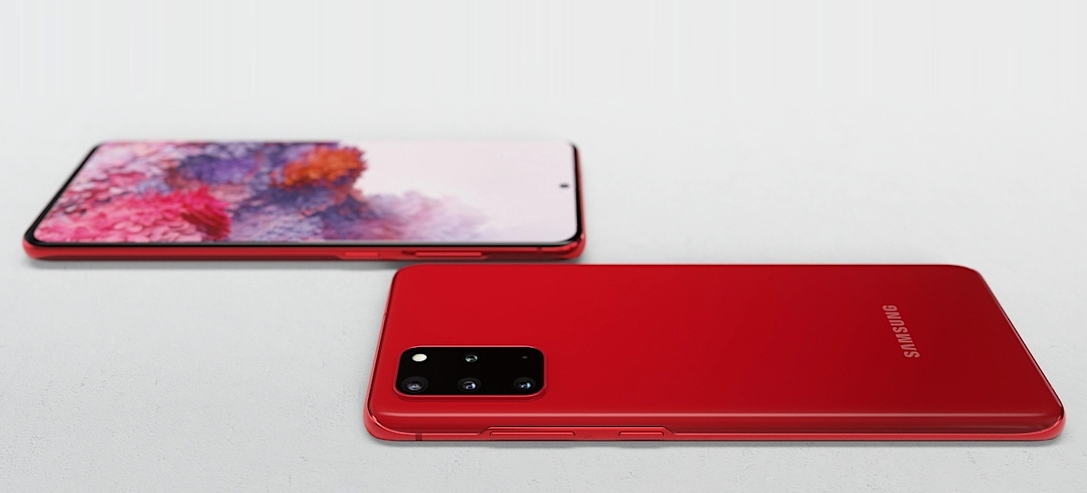 Samsung Galaxy S20 Plus Aura Red