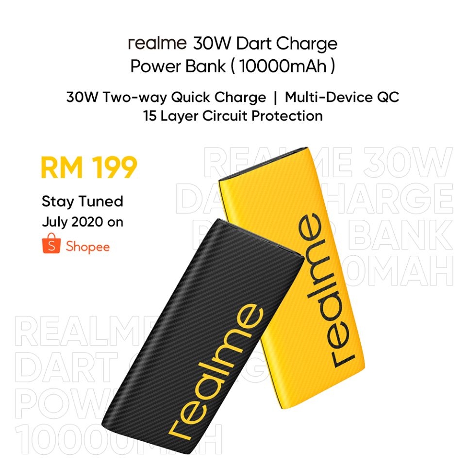 Realme 30W Dart Charge Power Bank
