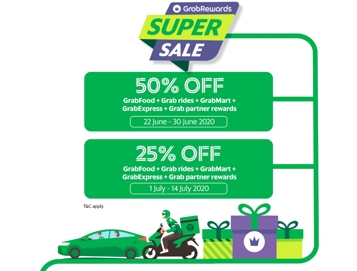 GrabRewards Super Sale