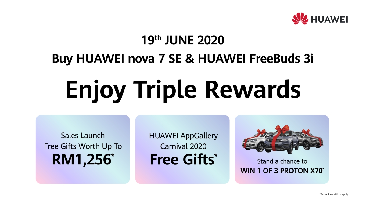 Huawei Nova 7 SE Rewards