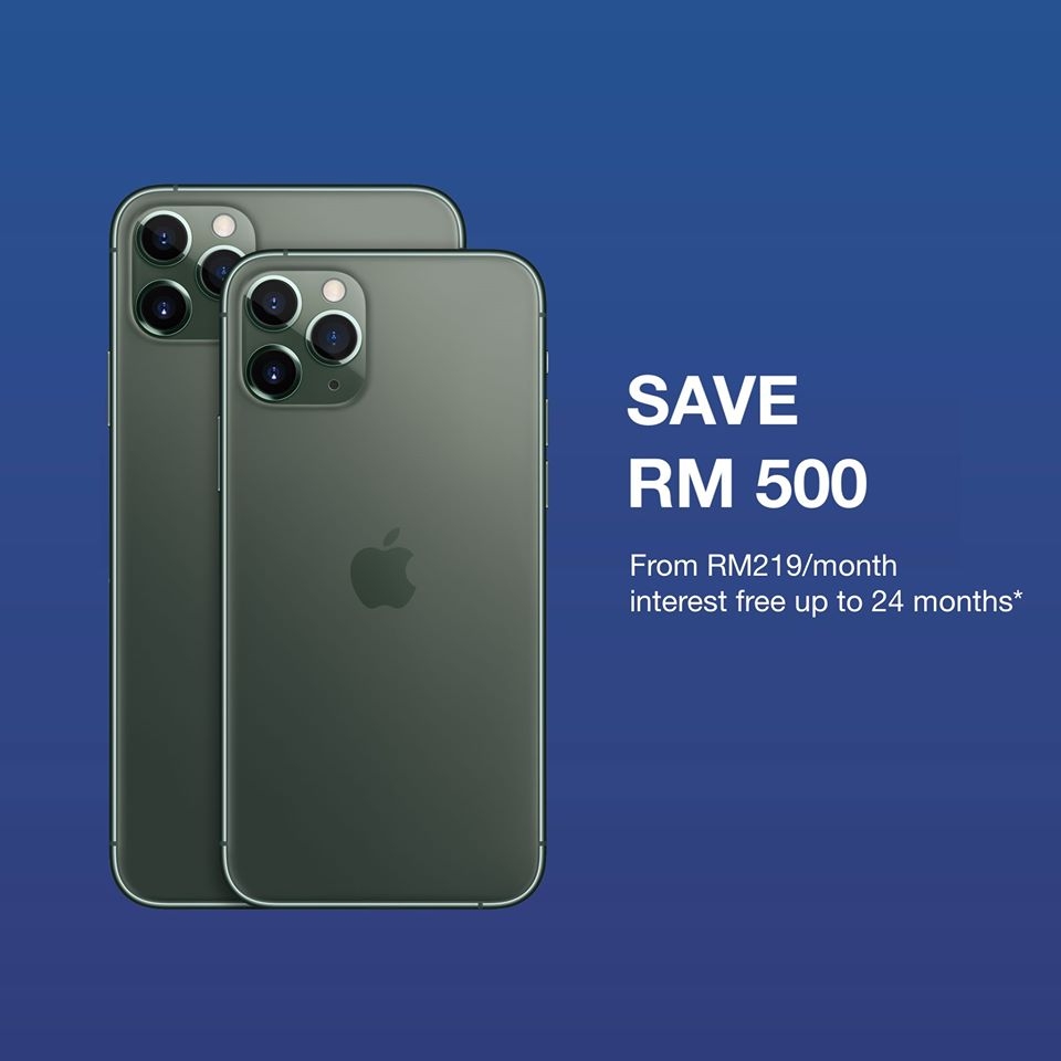 Machines save RM500 iPhone 11 pro