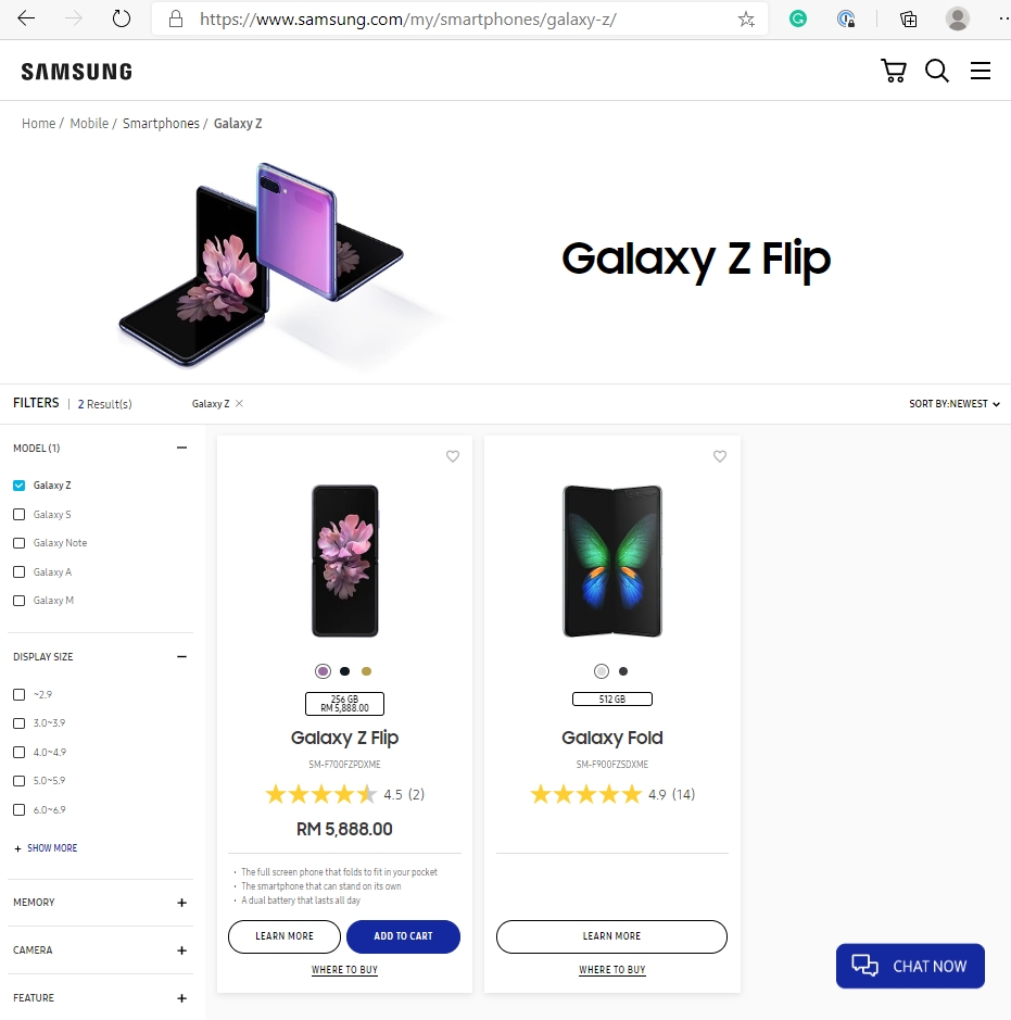 Samsung Galaxy Fold Z Flip