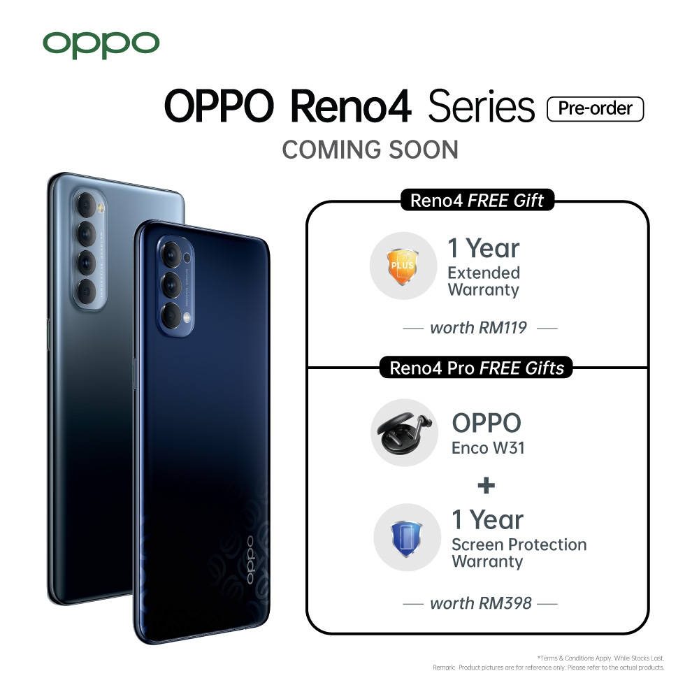 Oppo Reno 4 Pre-order