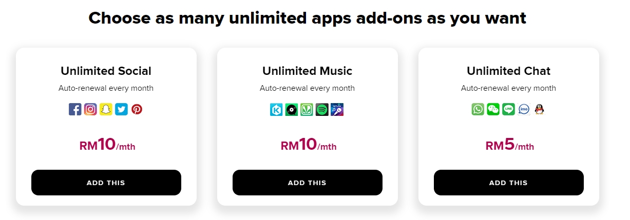 Hotlink Postpaid Unlimited Ad-on