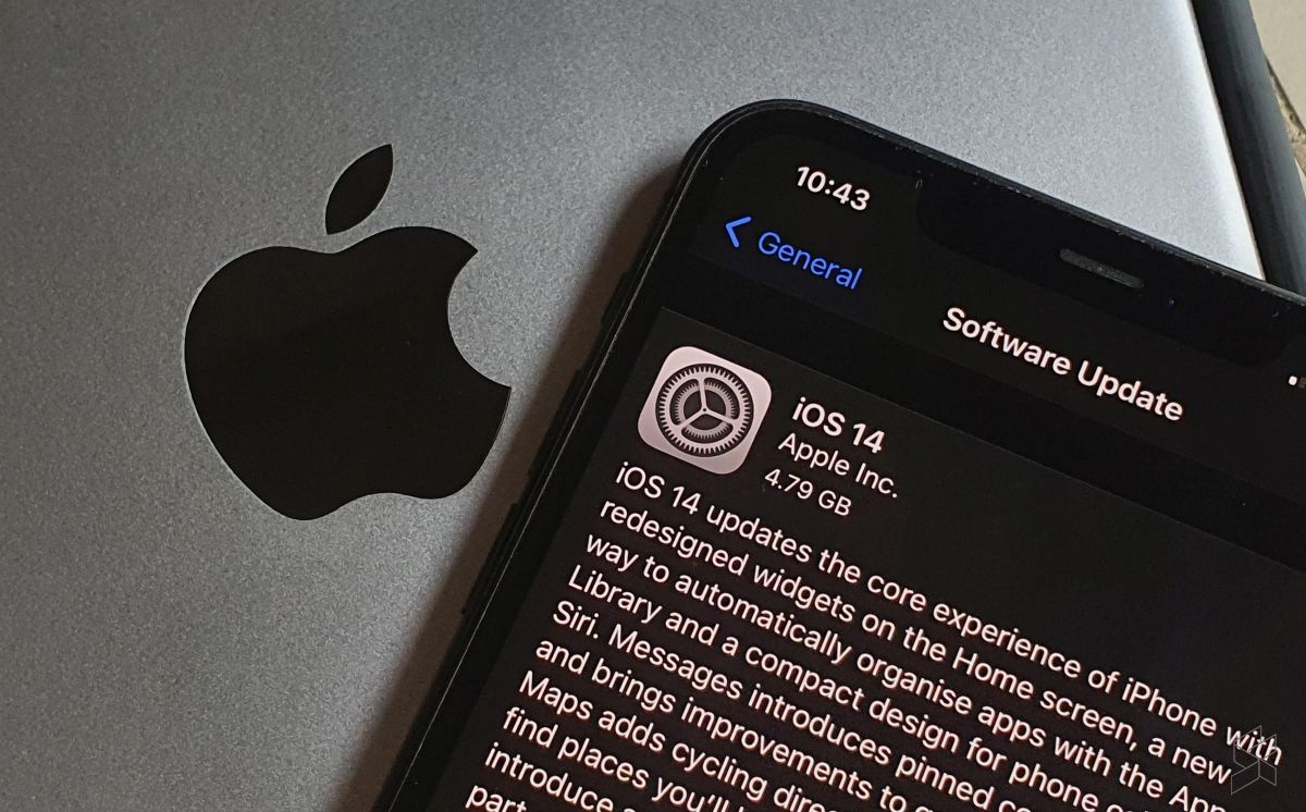 iOS 14 software update