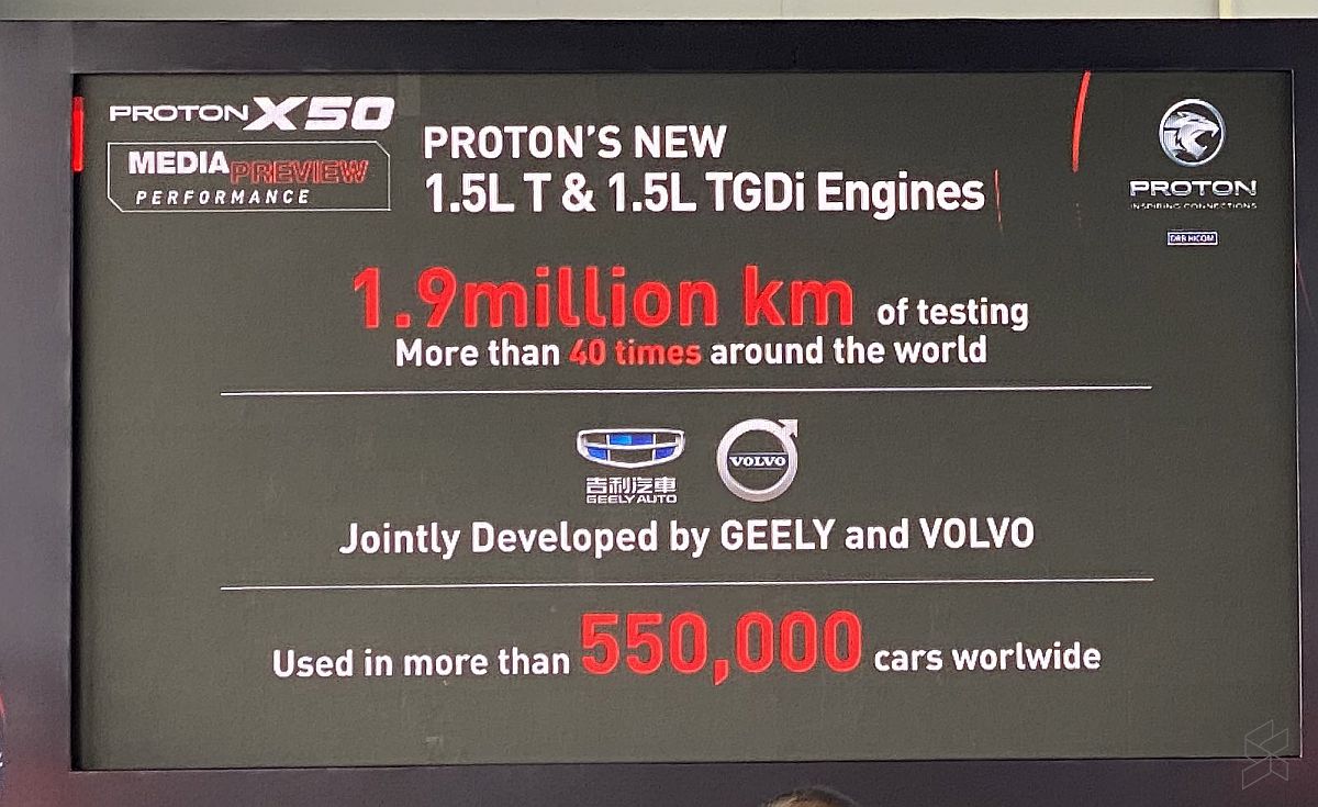 See how little vibration is produced from the 3 cyclinder 1.5 TGDi eng