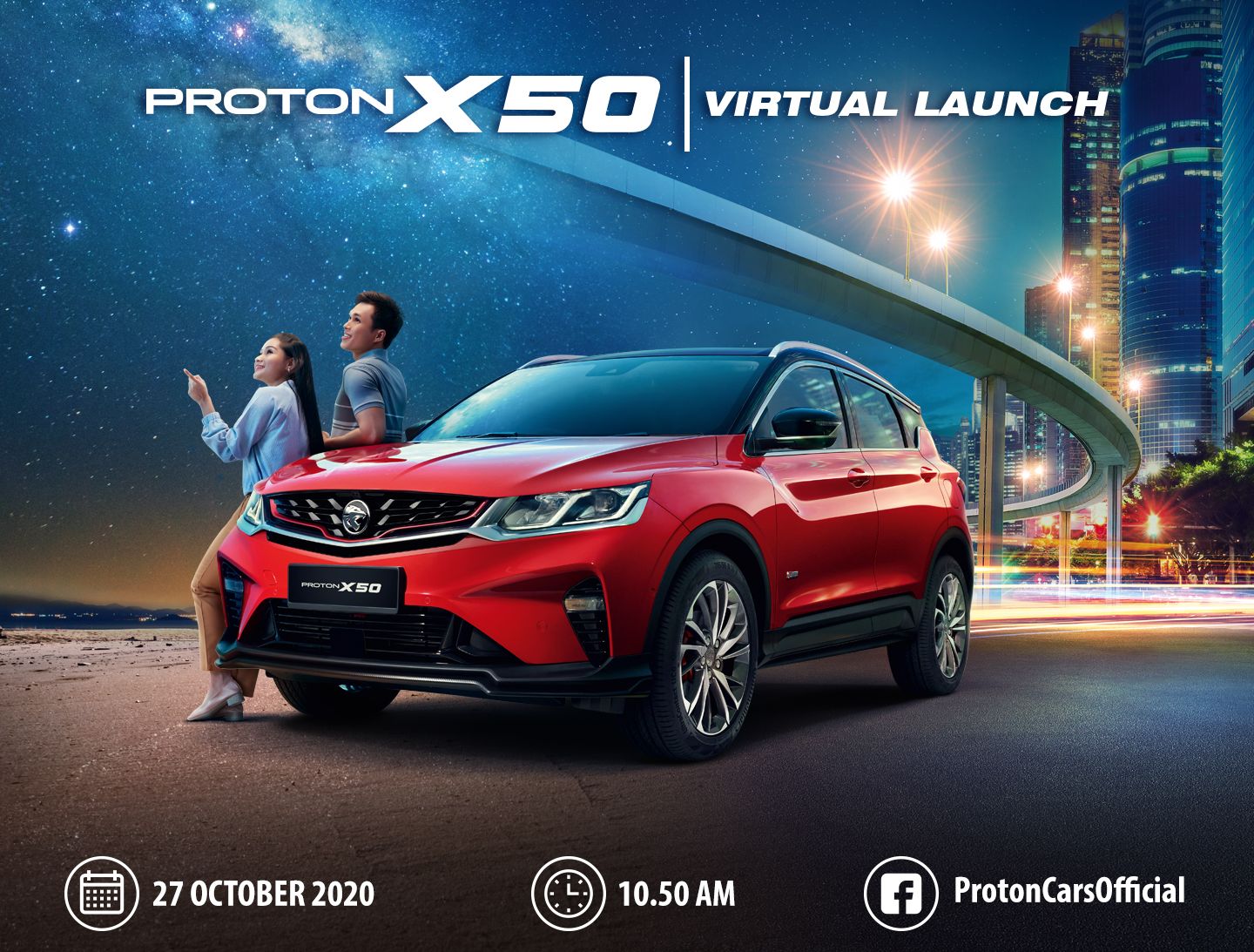 Proton X50 Virtual Launch