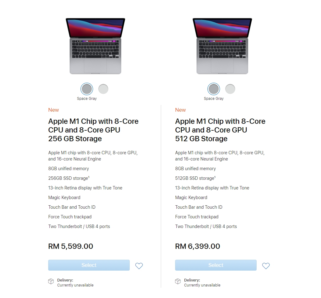 Here S The Price For Apple S M1 Powered Macbook Air Macbook Pro 13 And Mac Mini In Malaysia