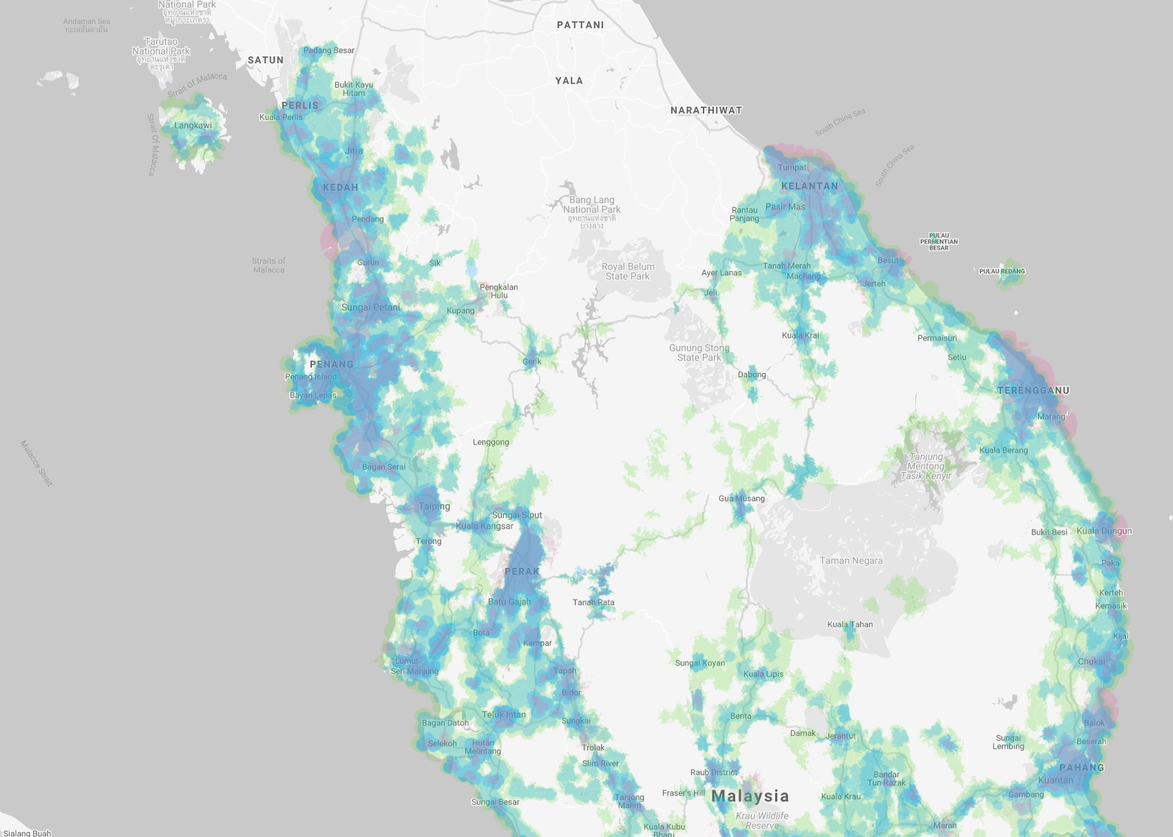 Map coverage digi fibre Cara Semak