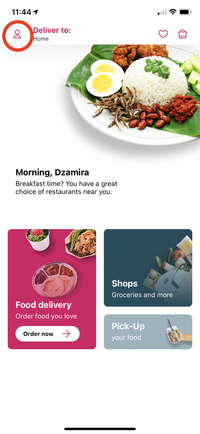 How to track food panda order