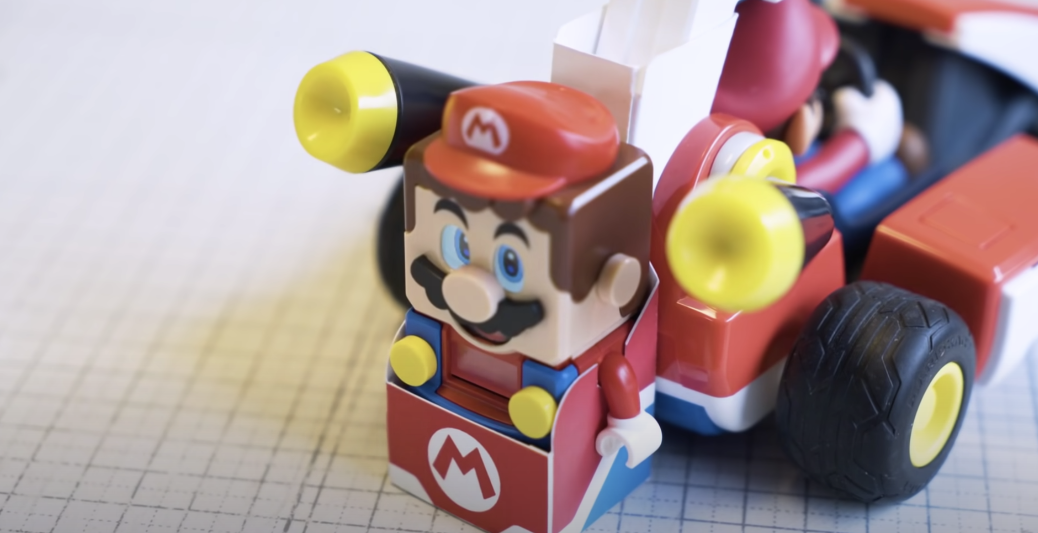 You Can Combine Mario Kart Live and Lego Super Mario