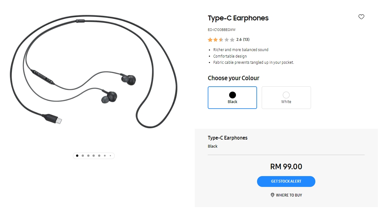 Samsung earphones