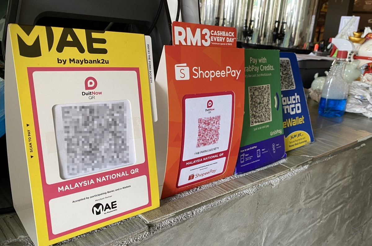 Malaysia QR code eWallet