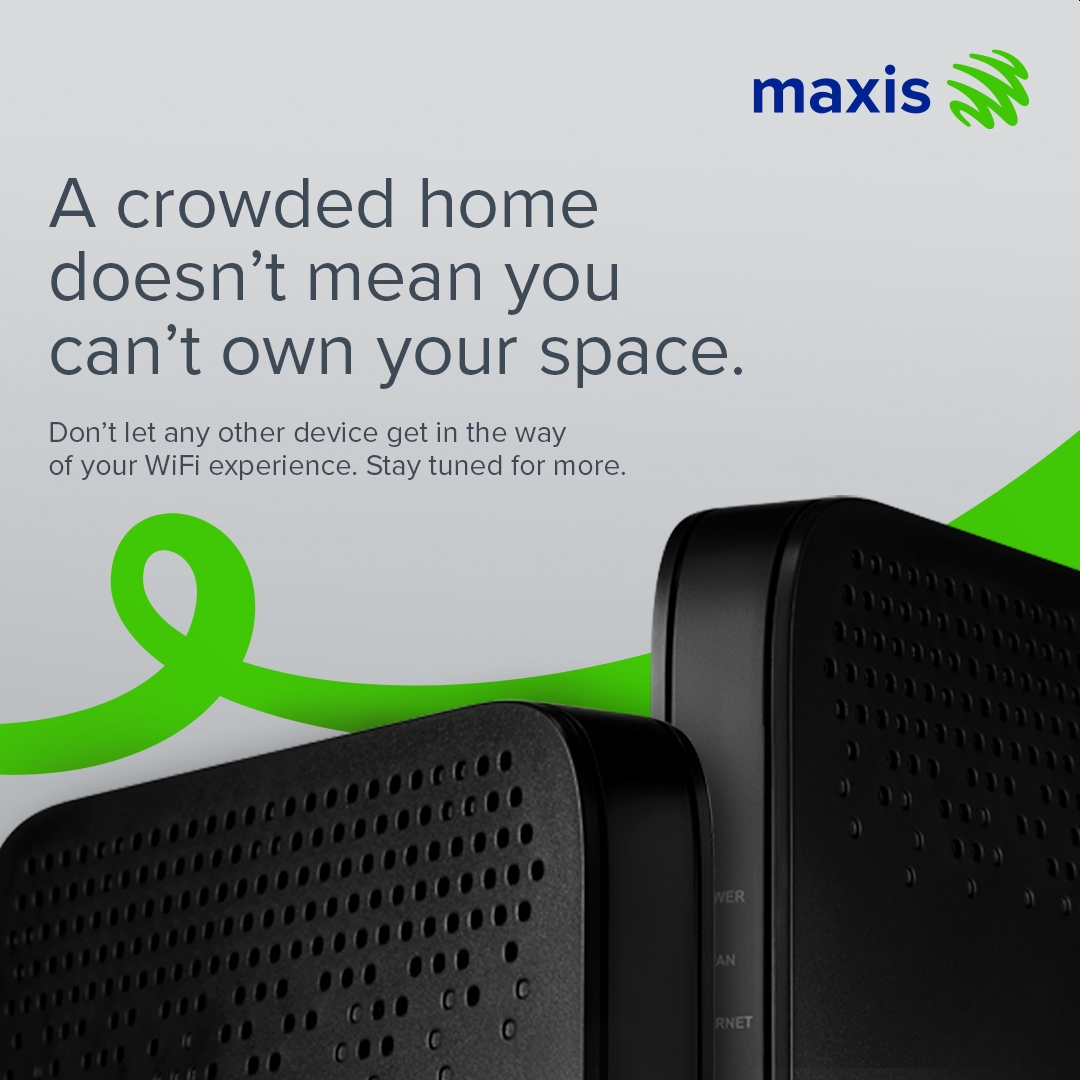 Maxis new Mesh WiFi router