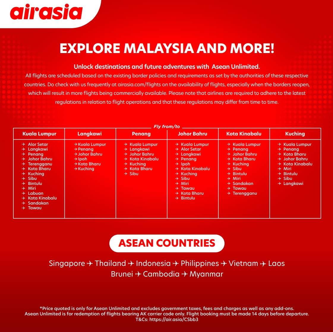 Air tiket asia langkawi Travel Advisory: