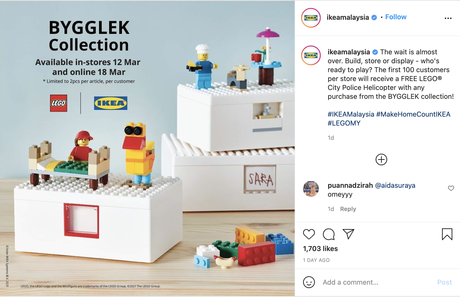 Ikea lego