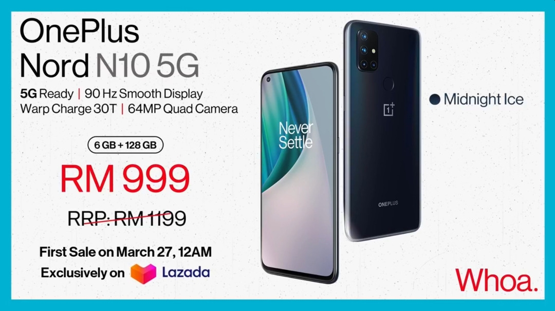 Oneplus Nord N10 5g Probably The Cheapest 5g Smartphone In Malaysia Soyacincau