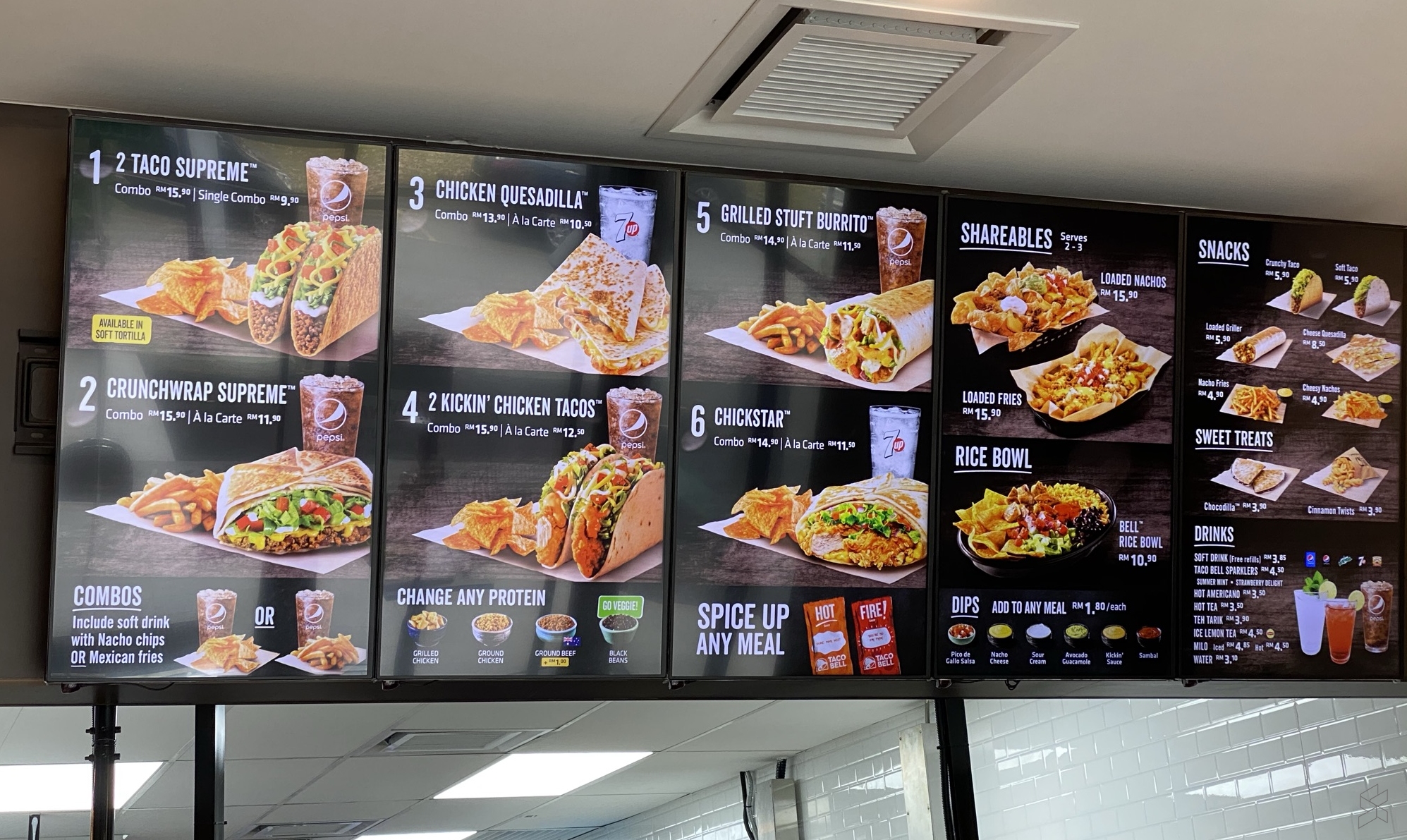 Taco bell malaysia delivery